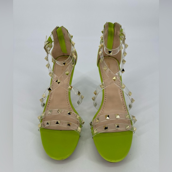 Adrienne Vittadini Womens Gravie Faux Leather Dressy Ankle Strap Sz 11 BHFO 4290 - Picture 2 of 10